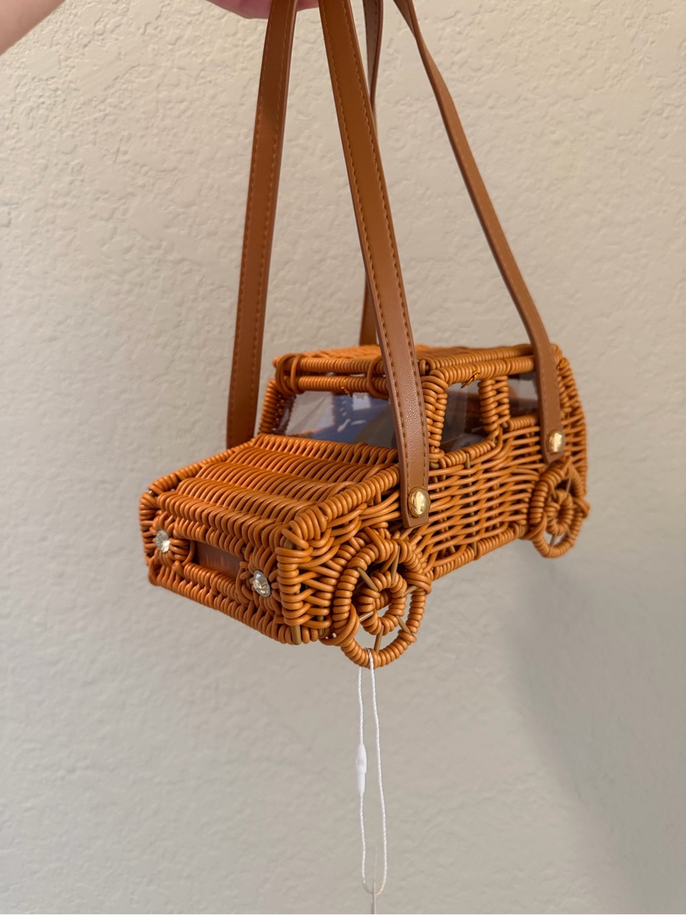 Viral Tommy Bahama Wicker Car Jeep/Bronco Purse NWT - Picture 3 of 7